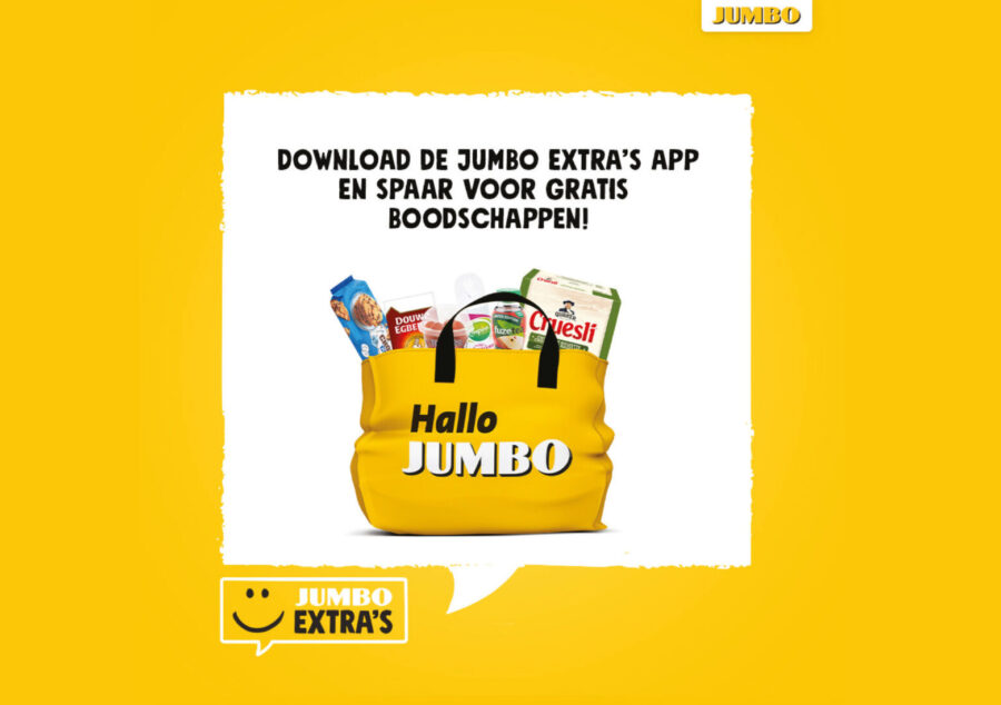Spaar voor gratis boodschappen met Jumbo Extra's